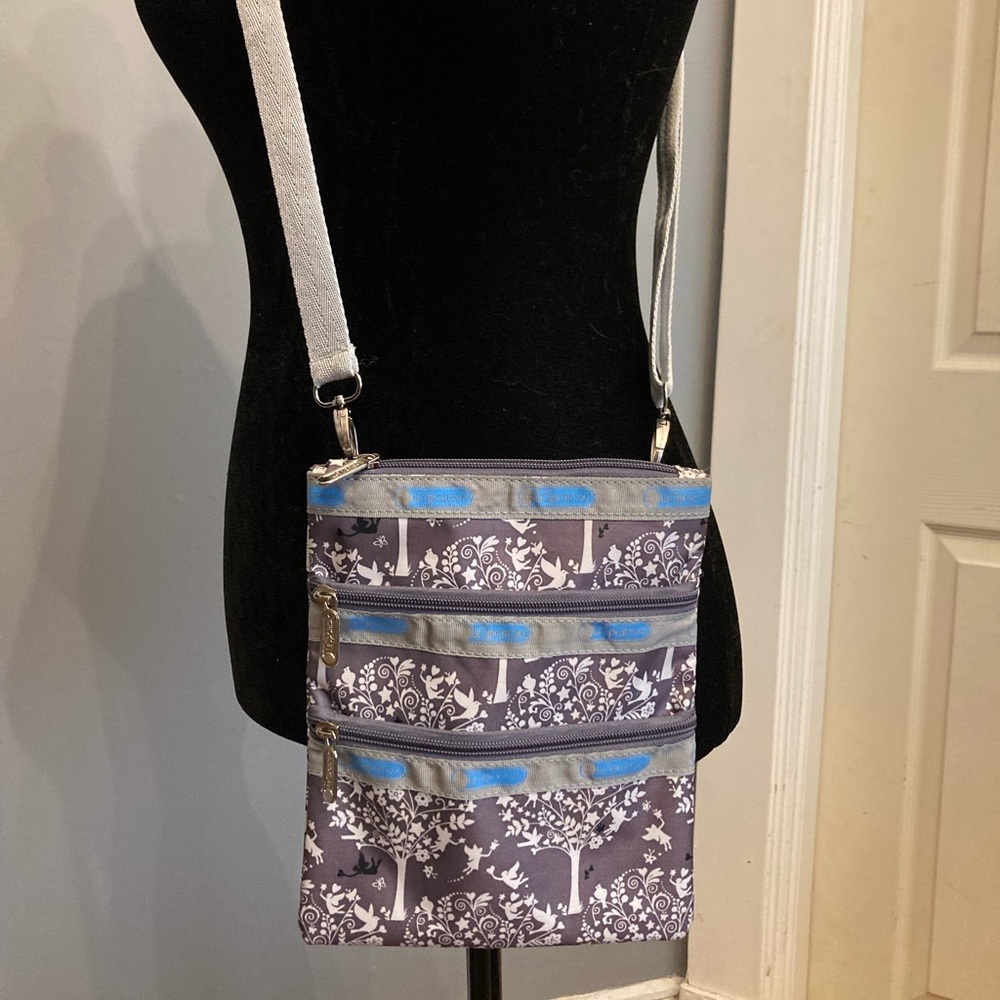 BNWOT LeSportSac 3-Zip Crossbody Bag